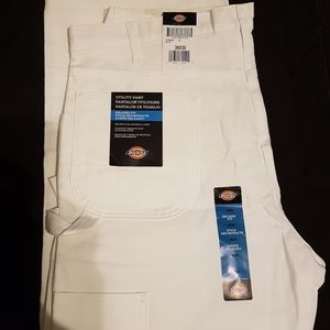 Dickies Sherwin Williams white painter pants
